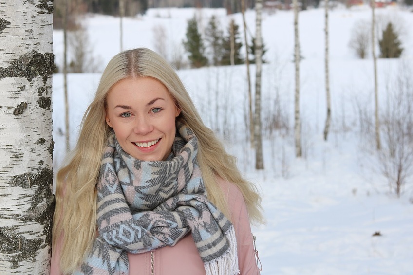 Annette Clarissa Lundell är glad i Ingå - Iloinen Inkoossa