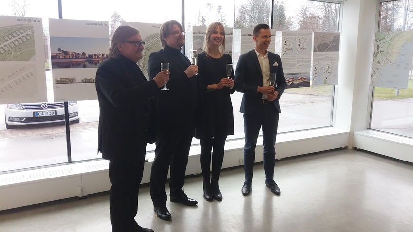 Två vinnar ei arkitekturtävlingen för Ingåstrand